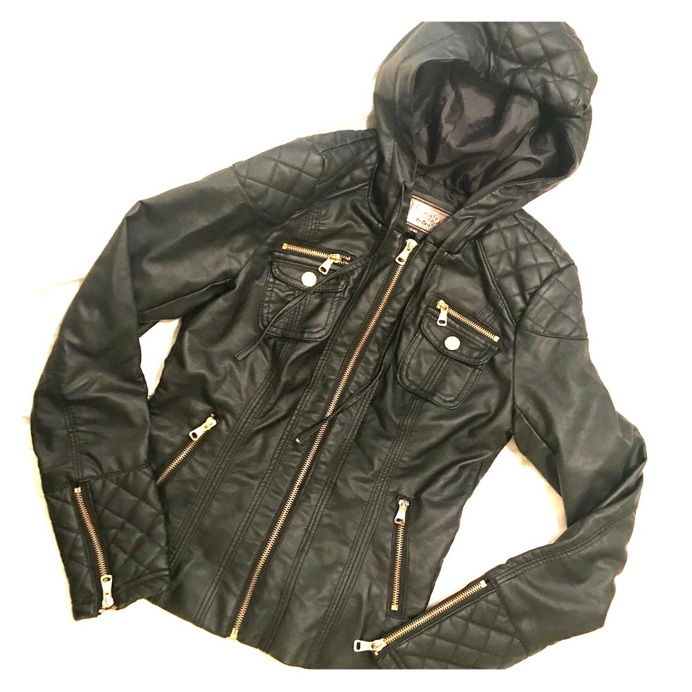 Ci Sono Women’s size S Faux Leather Jacket